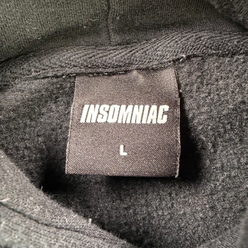 Insomniac Escape Halloween Psycho Circus 2023 Hoodie Black Large EDM Festival - Picture 8 of 14